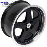 Backordered 18x8.5 Black Saleen SC Replica Wheel (87-93)