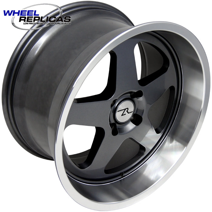 18x10 Mustang Gunmetal Saleen SC Replica Wheel (87-93) 57681453D