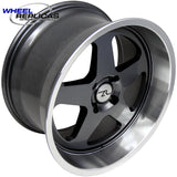 BACK ORDERED!! 18x10 Gunmetal Saleen SC Replica Wheel (87-93)