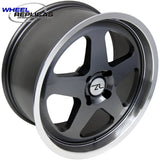 BACK ORDERED!! 18x8.5 Gunmetal Saleen SC Replica Wheel (87-93)
