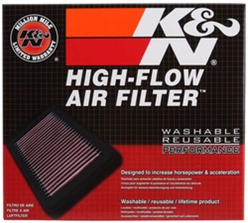 K&N 07-07 Jeep Liberty / 05-10 Grand Cherokee/Commander Drop In Air Filter