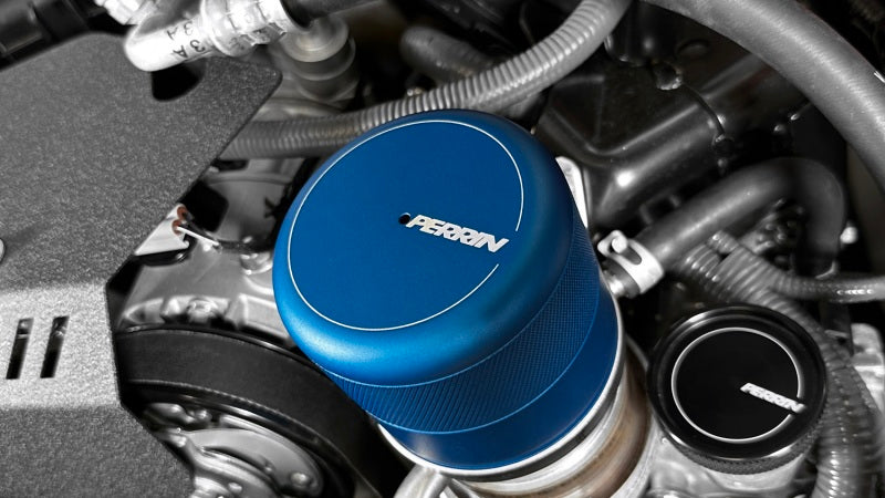 Perrin 2015+ Subaru WRX/STI Oil Filter Cover - Blue – StangMods LLC
