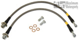 Maximum Motorsports Stainless Steel Front Brake Lines (87-93 5.0)