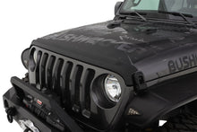 Load image into Gallery viewer, Bushwacker 18-19 Jeep Wrangler Rubicon/Sport//Unlimited/Sport S Hood Stone Guard- Black