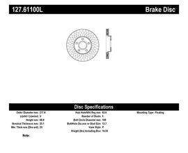StopTech Slotted & Drilled Sport Brake Rotor