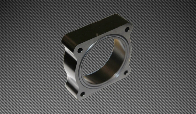 Torque Solution Throttle Body Spacer 2013 Ford Focus ST - Black