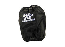 Load image into Gallery viewer, K&amp;N Round Tapered Drycharger Air Filter Wrap 6.5in Base ID / 5in Top ID / 6.5in Height