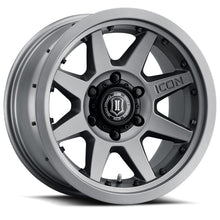 Load image into Gallery viewer, ICON Rebound Pro 17x8.5 5x5 -6mm Offset 4.5in BS 71.5mm Bore Titanium Wheel