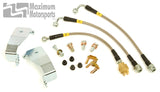 Maximum Motorsports Stainless Steel 3 PC. Brake Line Package (94-95 5.0)