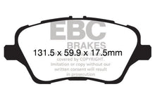 Load image into Gallery viewer, EBC 2017+ Ford Fiesta (MK7) Bluestuff Front Brake Pads