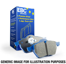 Load image into Gallery viewer, EBC 12-13 Porsche Panamera (Cast Iron only) 3.0 SC Hybrid Bluestuff Rear Brake Pads