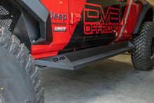 Load image into Gallery viewer, DV8 Offroad 2018+ Jeep Wrangler JL Plated Side Step Slider