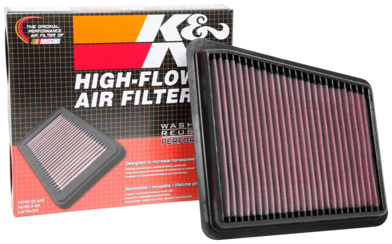 K&N 2018 Kia Stinger L4-2.0L F/I Replacement Drop In Air Filter