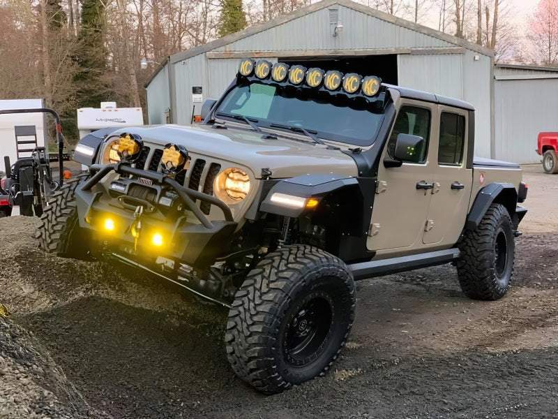 Oracle Jeep Wrangler JL Smoked Lens LED Front Sidemarkers