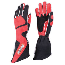 Load image into Gallery viewer, RaceQuip SFI-5 Red/Black Large Outseam Angle Cut Glove