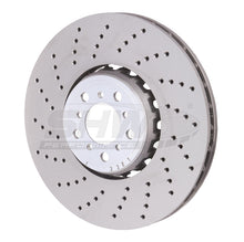 Load image into Gallery viewer, SHW 15-18 BMW X5 M 4.4L Left Front Cross-Drilled Lightweight Brake Rotor