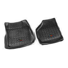 Load image into Gallery viewer, Rugged Ridge Floor Liner Front Black 1999-2007 Ford F-250 / F-350 Super Duty Regular / Extended