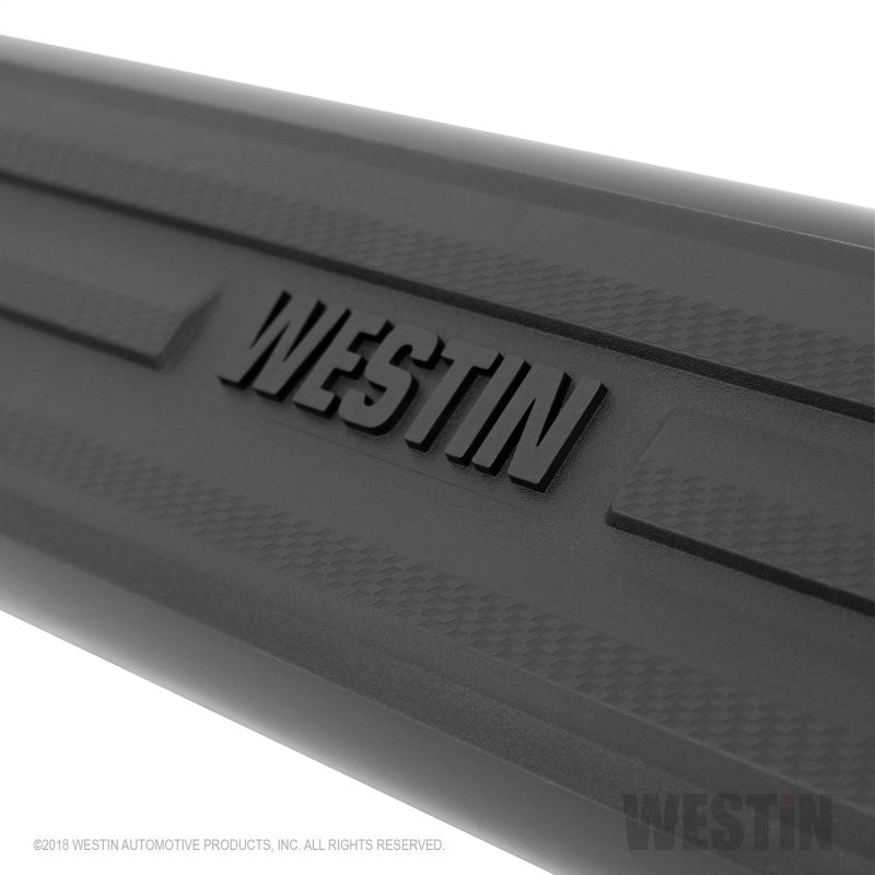 Westin Premier 6 in Oval Side Bar - Mild Steel 75 in - Black