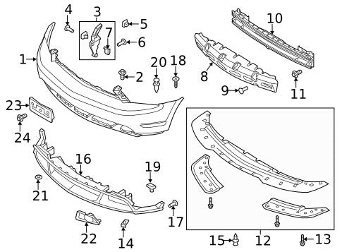 Boss 302 Front Chin Splitter CR3Z-17626-AC