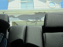 Load image into Gallery viewer, Mustang Vinyl See-Through Running Pony Rear Window Decal (10-14)