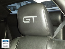 Mustang Vinyl 05-09 GT Style Headrest Decals - Pairs