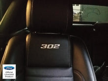 Load image into Gallery viewer, Mustang Vinyl 302 Headrest Decals - Pair