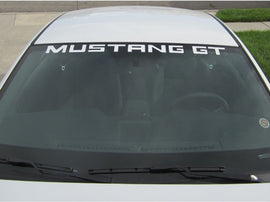 Vinyl MUSTANG GT Windshield Banner (94-14)