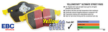 Load image into Gallery viewer, EBC 90-00 Aston Martin Vantage 5.3 (Twin Supercharged)(AP) Yellowstuff Rear Brake Pads