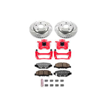 Load image into Gallery viewer, Power Stop 07-17 Jeep Wrangler Front Z36 Truck &amp; Tow Brake Kit w/Calipers