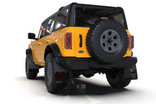 Load image into Gallery viewer, Rally Armor 21-22 Ford Bronco (Steel Bmpr + RB - NO Rptr/Sprt) Blk Mud Flap w/Cy Orange Logo