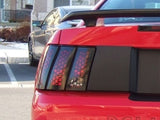 Vinyl Honeycomb-Outline Taillight Decals - Pairs (99-04)