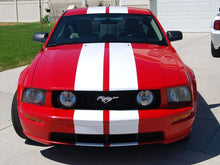 Load image into Gallery viewer, Vinyl Mustang 10&quot; Dual Racing Stripes (05-09)