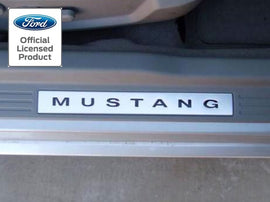 Vinyl MUSTANG Scuff Plate Letters - Pair (05-09)