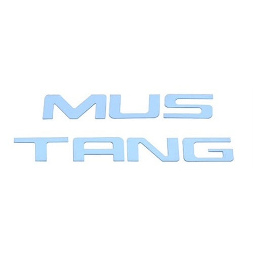 Polished Stainless Steel MUSTANG Bumper Letters (99-04 GT/V6) MU0058SP