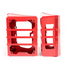 Load image into Gallery viewer, Rugged Ridge 07-18 Jeep Wrangler JK Red Elite Tail Light Guards