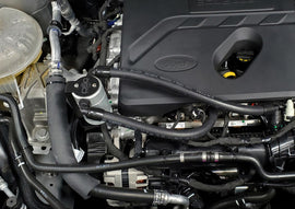 J&L 2021-2023 Ford Bronco 1.5L EcoBoost Passenger Side Oil Separator 3.0 - Clear Anodized