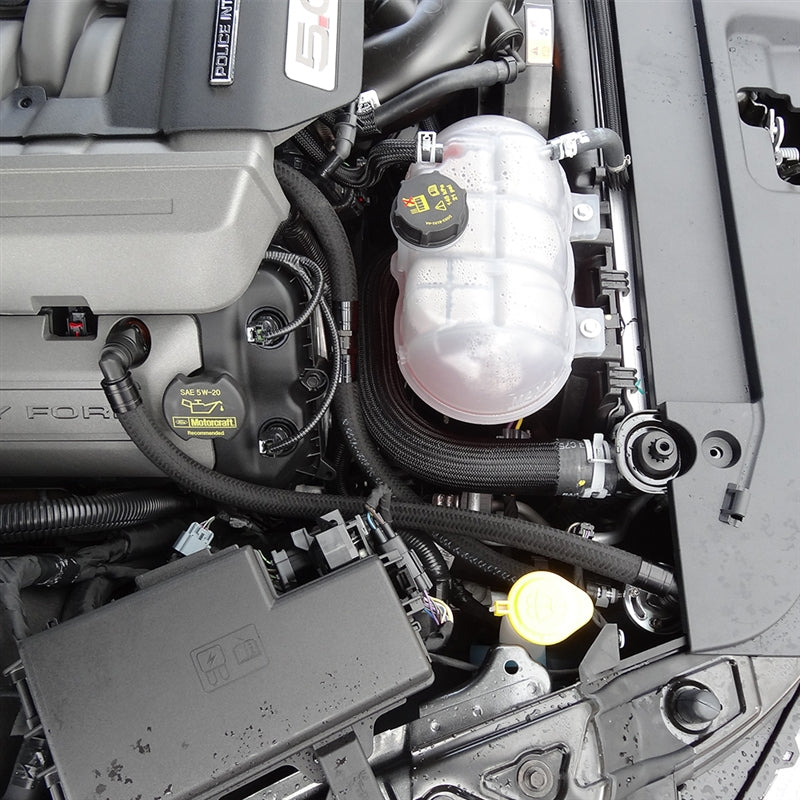 2015 Mustang GT UPR Single Valve Oil Catch Can Satin 5030-98