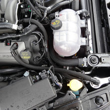 Load image into Gallery viewer, 2015 Mustang GT UPR Single Valve Oil Catch Can Black 5030-98-1