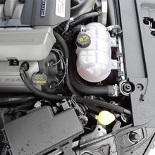 Load image into Gallery viewer, 2015 Mustang GT UPR Single Valve Oil Catch Can Black 5030-98-1