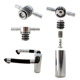 2015 Mustang GT UPR Satin SC Oil Catch Can 5028-98-SC