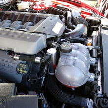 Load image into Gallery viewer, 2015 Mustang GT UPR Black SC Oil Catch Can 5028-98-1-SC