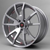 CDC 20x10 Gloss Hyper Silver Outlaw Wheel (05-14 All)