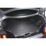 Ford OEM Rubber Trunk Mat w-Running Pony Logo (Fits 2015 with Subwoofer)
