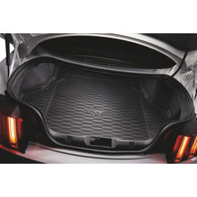 Load image into Gallery viewer, Ford OEM Rubber Trunk Mat w/Running Pony Logo 2015 Mustang FR3Z-6111600-AA