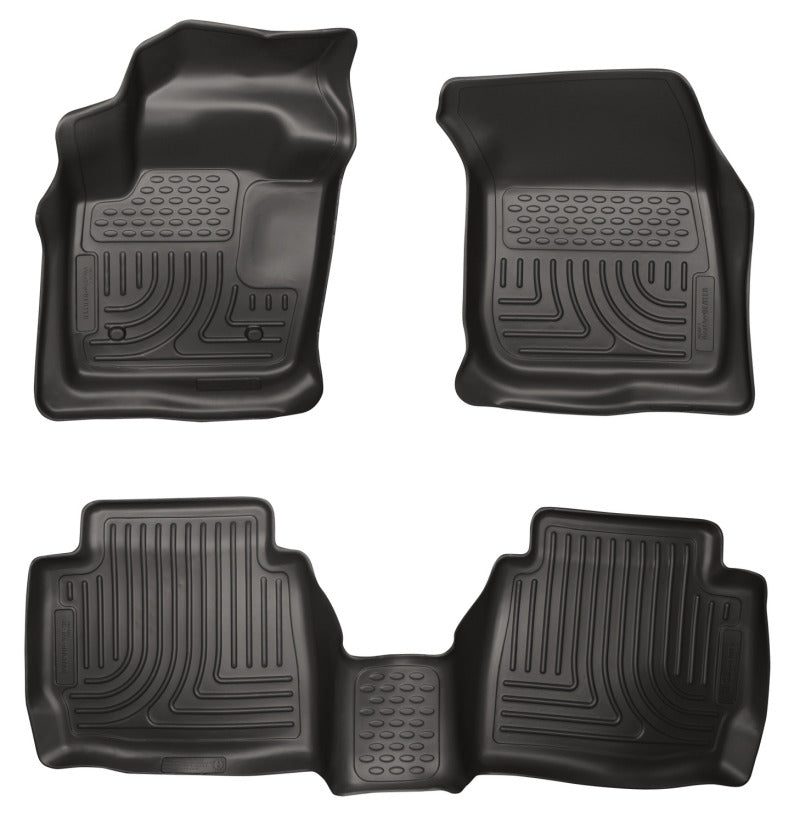 Husky Liners 13-16 Ford Fusion WeatherBeater Combo Black Floor Liners