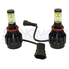Load image into Gallery viewer, Yellow Mustang LED Foglight Conversion H11 Bulbs