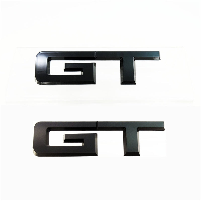 UPR 2015 Style GT Rear Emblem - Matte Black Mustang GT AMP-85100-78