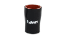 Load image into Gallery viewer, Vibrant 4 Ply Reducer Coupling 1.25in x 1.50in x 3in Long (BLACK)