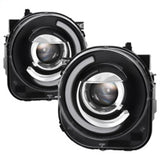 xTune 15-17 Jeep Renegade Light Bar DRL Projector Headlights -Black (PRO-JH-JREN-LBDRL-BK)