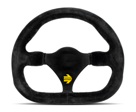 Momo MOD27 Steering Wheel 290 mm -  Black Suede/Black Spokes